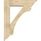 Ekena Millwork Legacy Traditional Rough Sawn Bracket w/ Offset Brace, Douglas Fir, 8"W x 34"D x 42"H BKT0806X34X42LEC01RDF - alternate 4